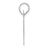 14kw Polished Number 87 Pendant