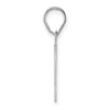 14kw Polished Number 91 Pendant