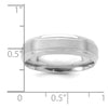 Comfort Fit Brush Satin Fancy Wedding Bands