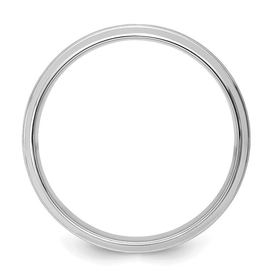 Comfort Fit Brush Satin Fancy Wedding Bands