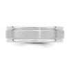 Comfort Fit Brush Satin Fancy Wedding Bands
