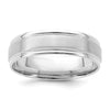 Comfort Fit Brush Satin Fancy Wedding Bands