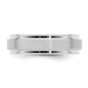 Comfort Fit Brush Satin Fancy Wedding Bands