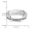 Comfort Fit Brush Satin Fancy Wedding Bands