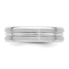 Comfort Fit Brush Satin Fancy Wedding Bands