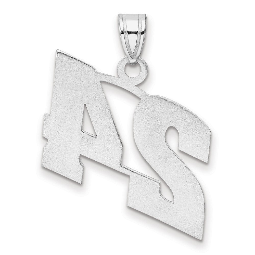 14kw Polished Block Number 24 Pendant