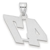 14kw Polished Block Number 47 Pendant