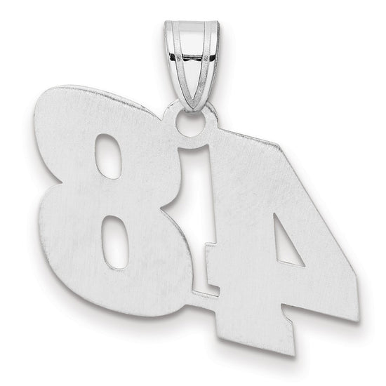 14kw Polished Block Number 48 Pendant