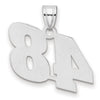 14kw Polished Block Number 48 Pendant