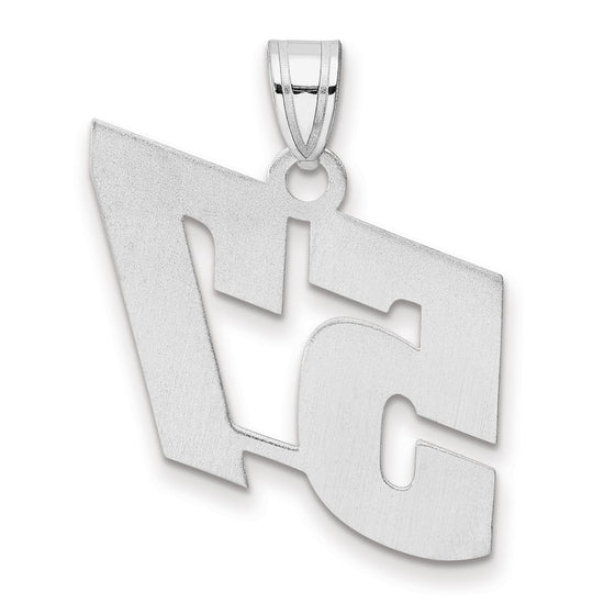 14kw Polished Block Number 57 Pendant