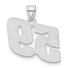 14kw Polished Block Number 59 Pendant