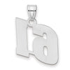 14kw Polished Block Number 61 Pendant