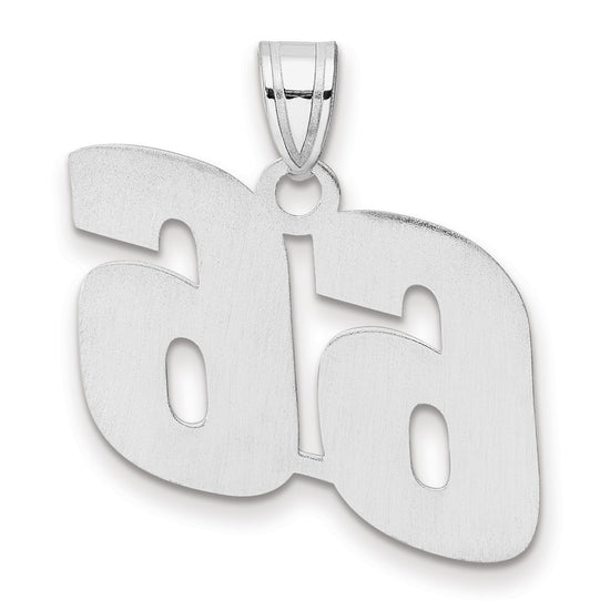 14kw Polished Block Number 66 Pendant
