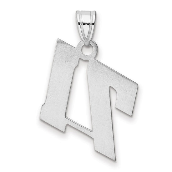 14kw Polished Block Number 71 Pendant