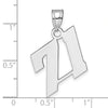 14kw Polished Block Number 71 Pendant