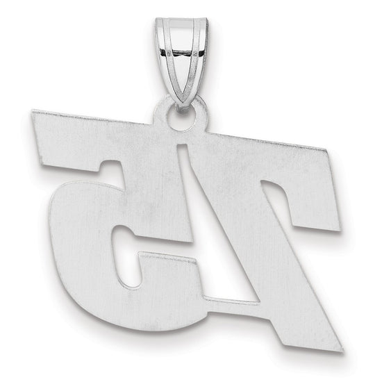 14kw Polished Block Number 75 Pendant