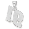 14kw Polished Block Number 91 Pendant