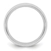 Platinum 8mm Standard Comfort Fit Wedding Band Size 11