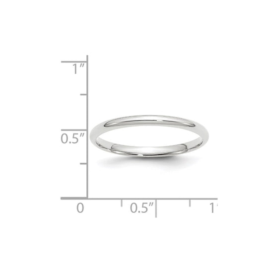 Comfort Fit Lightweight Band — 2 mm