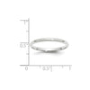 Comfort Fit Lightweight Band — 2 mm