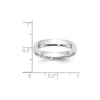 Comfort Fit Lightweight Band — 4 mm