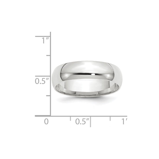 Comfort Fit Lightweight Band — 6 mm