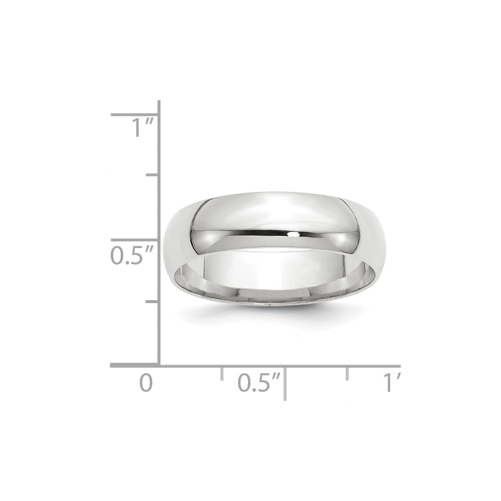 Comfort Fit Lightweight Band — 6 mm