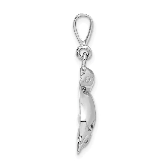 Gold Polished Dolphin Pendants
