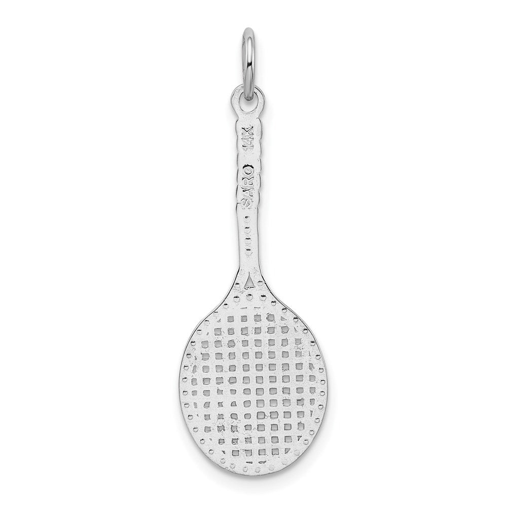 Gold Polished Tennis Pendants