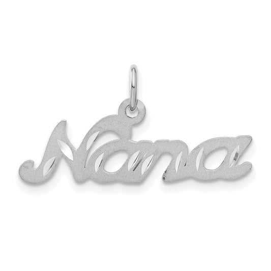 Gold Satin NANA Charm