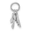 Gold Comedy/Tragedy Charm