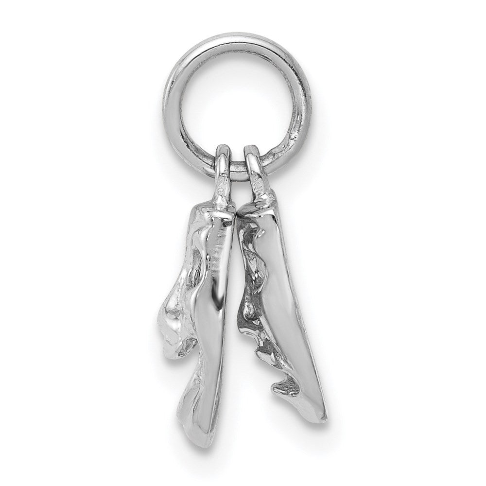 Gold Comedy/Tragedy Charm