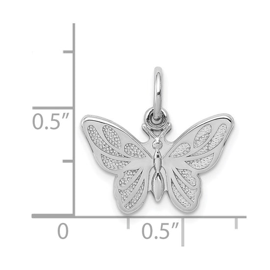 Gold Polished Butterfly Pendants