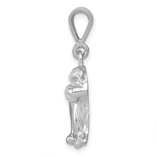Gold Polished Dog Pendants