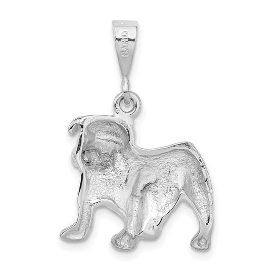 Gold Polished Dog Pendants