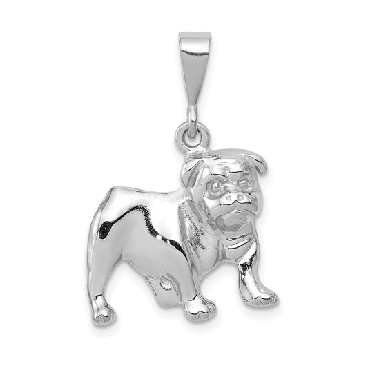 Gold Polished Dog Pendants