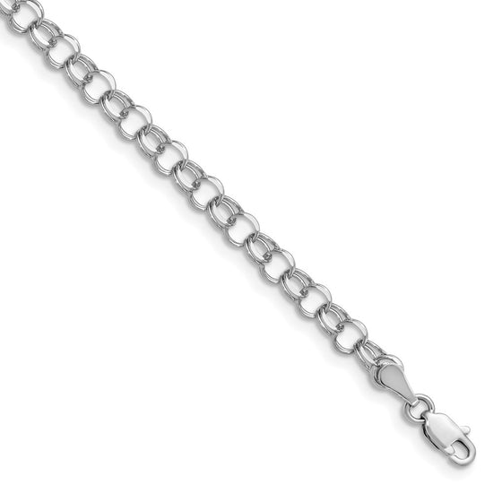 Gold Double Link Charm Bracelets