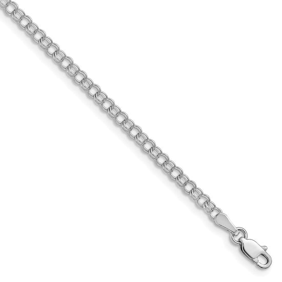 Gold Double Link Charm Bracelets