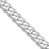 Gold (10K & 14K) Flat Beveled Curb Chains