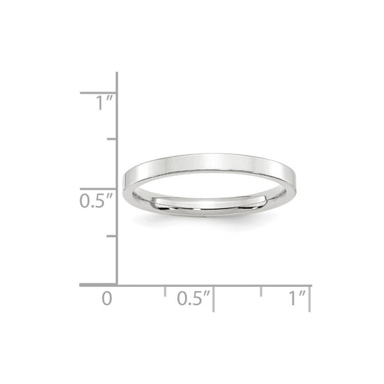 Standard Flat Comfort Fit Band — 2.5 mm
