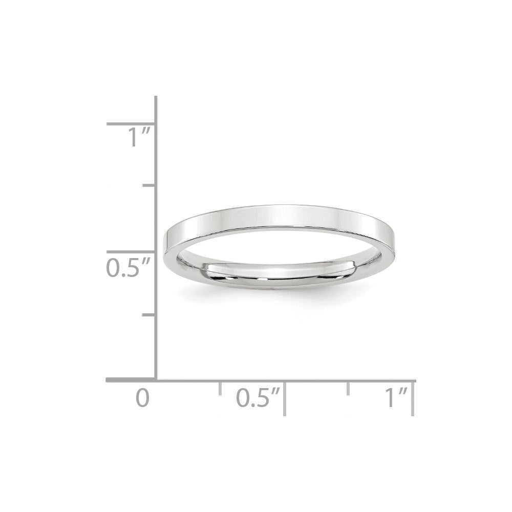 Standard Flat Comfort Fit Band — 2.5 mm