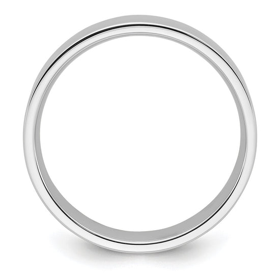 Platinum 10mm Standard Flat Comfort Fit Band Size 9