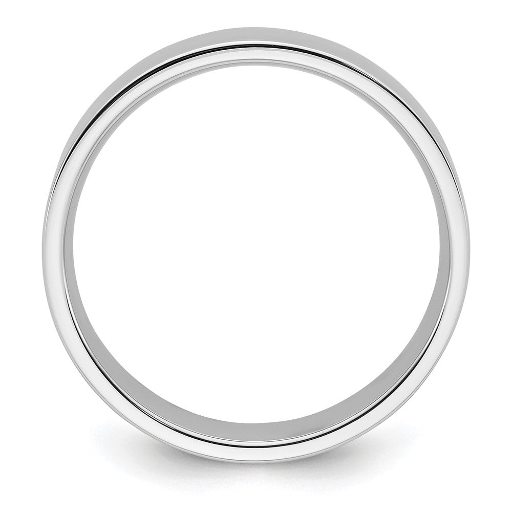 Platinum 10mm Standard Flat Comfort Fit Band Size 9