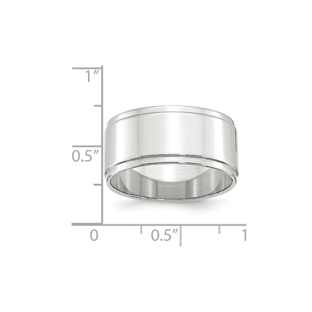 Flat with Step-Down Edge Band — 10 mm