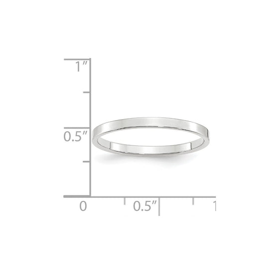 Lightweight Flat Band — 2 mm