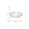 Lightweight Flat Band — 4 mm