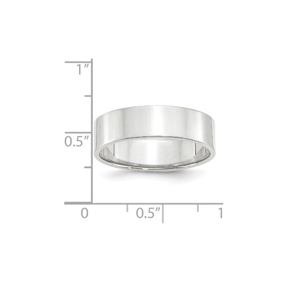 Lightweight Flat Band — 6 mm