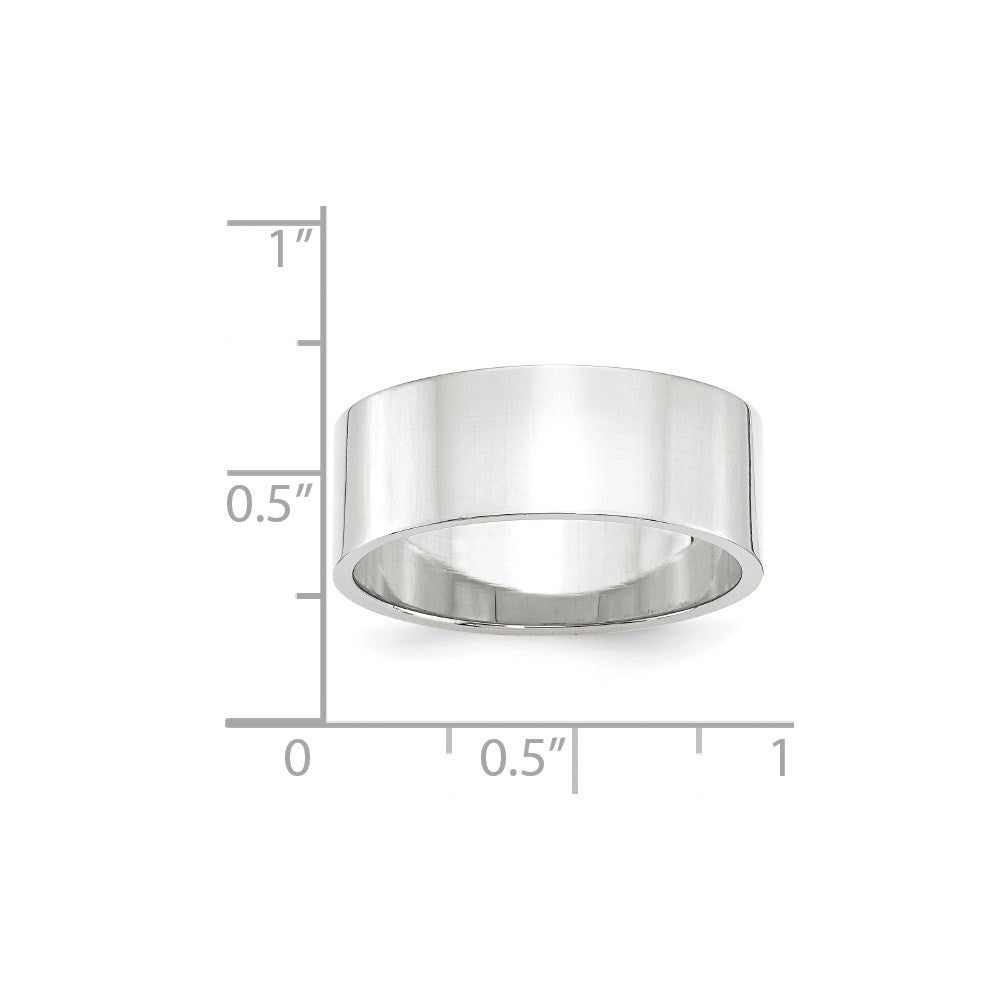 Lightweight Flat Band — 8 mm