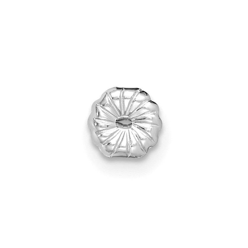 14k White Gold 1 carat Certified Lab Grown Diamond VS/SI+ G+ Round Complete Three Prong Stud Earrings