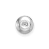 14k White Gold 1/2 carat Certified Lab Grown Diamond VS/SI+ G+ Round Complete Four Prong Screwback Heavyweight Stud Earrings
